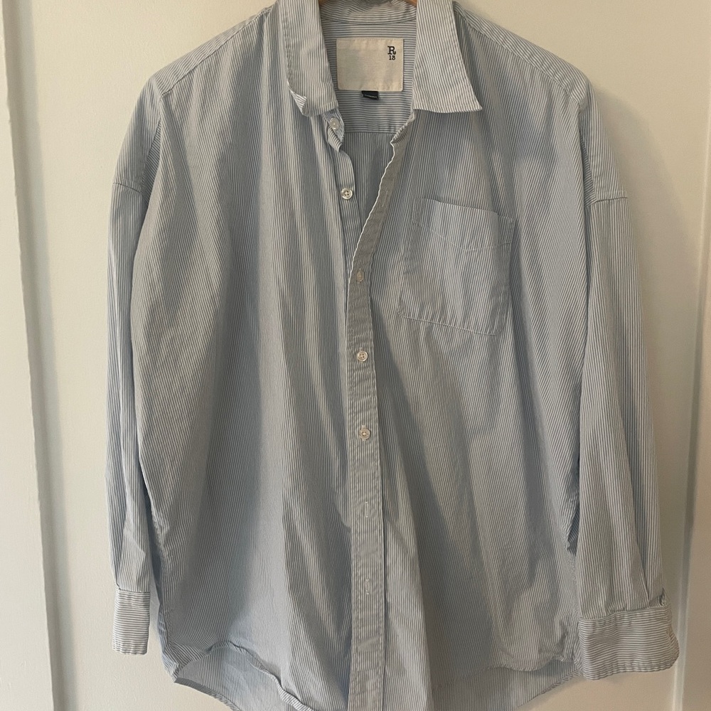 R13 Oversized Button Down